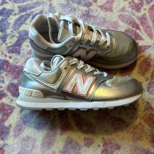 Girls New Balance 574 Sneakers